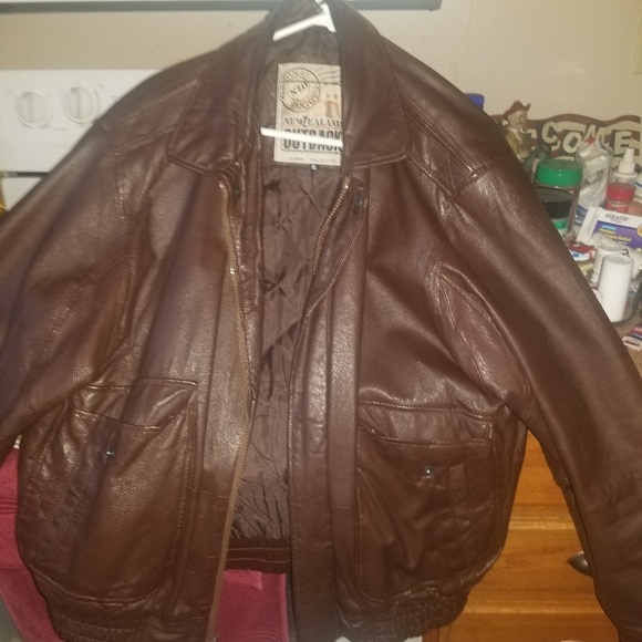 Mens leather jacket eatra large - Picture 3 of 3